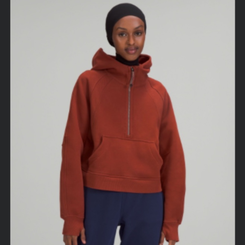 SCUBA OVERSIZED HALF-ZIP HOODIE